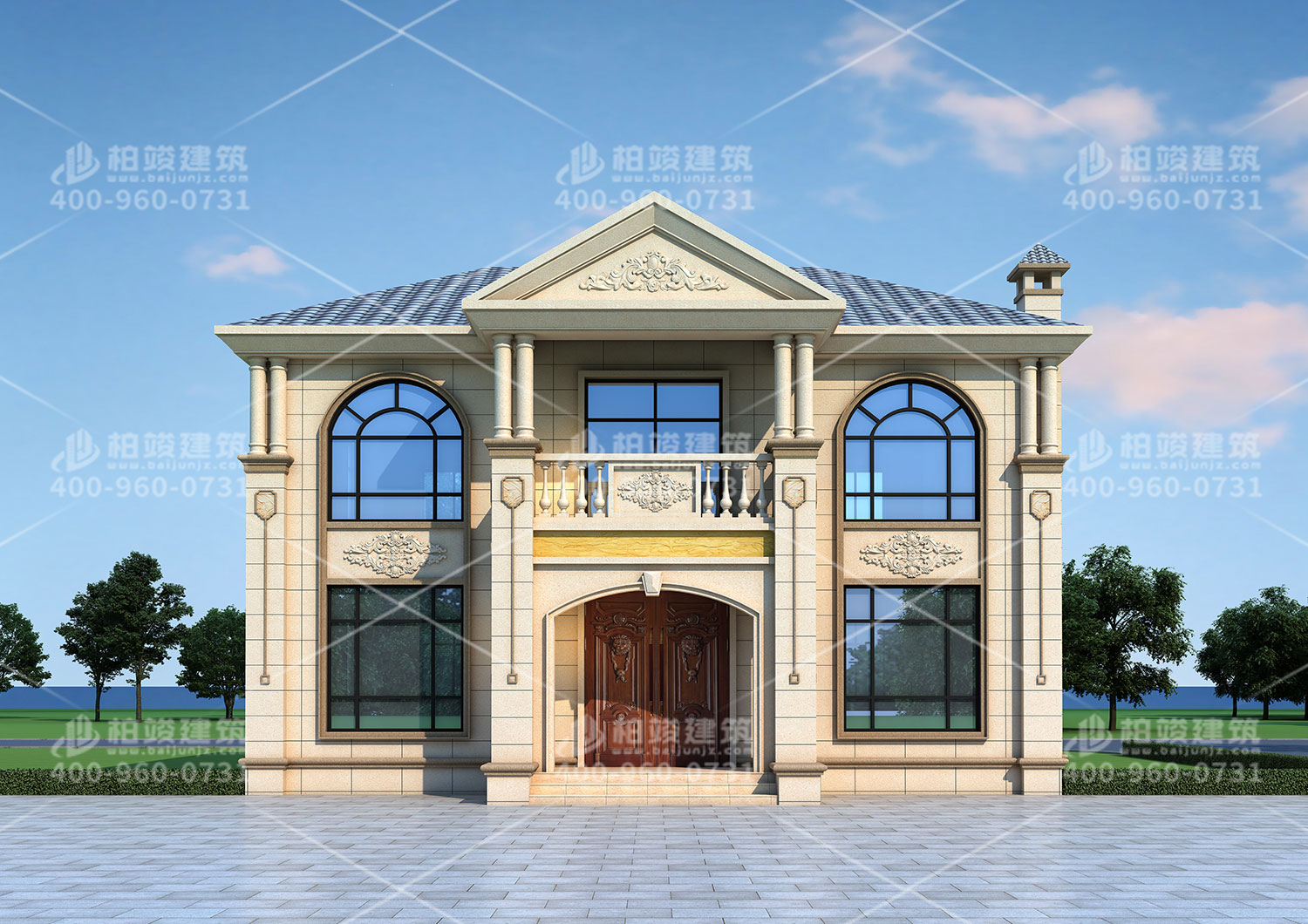 二層小別墅建筑設計圖，全套經典圖紙。