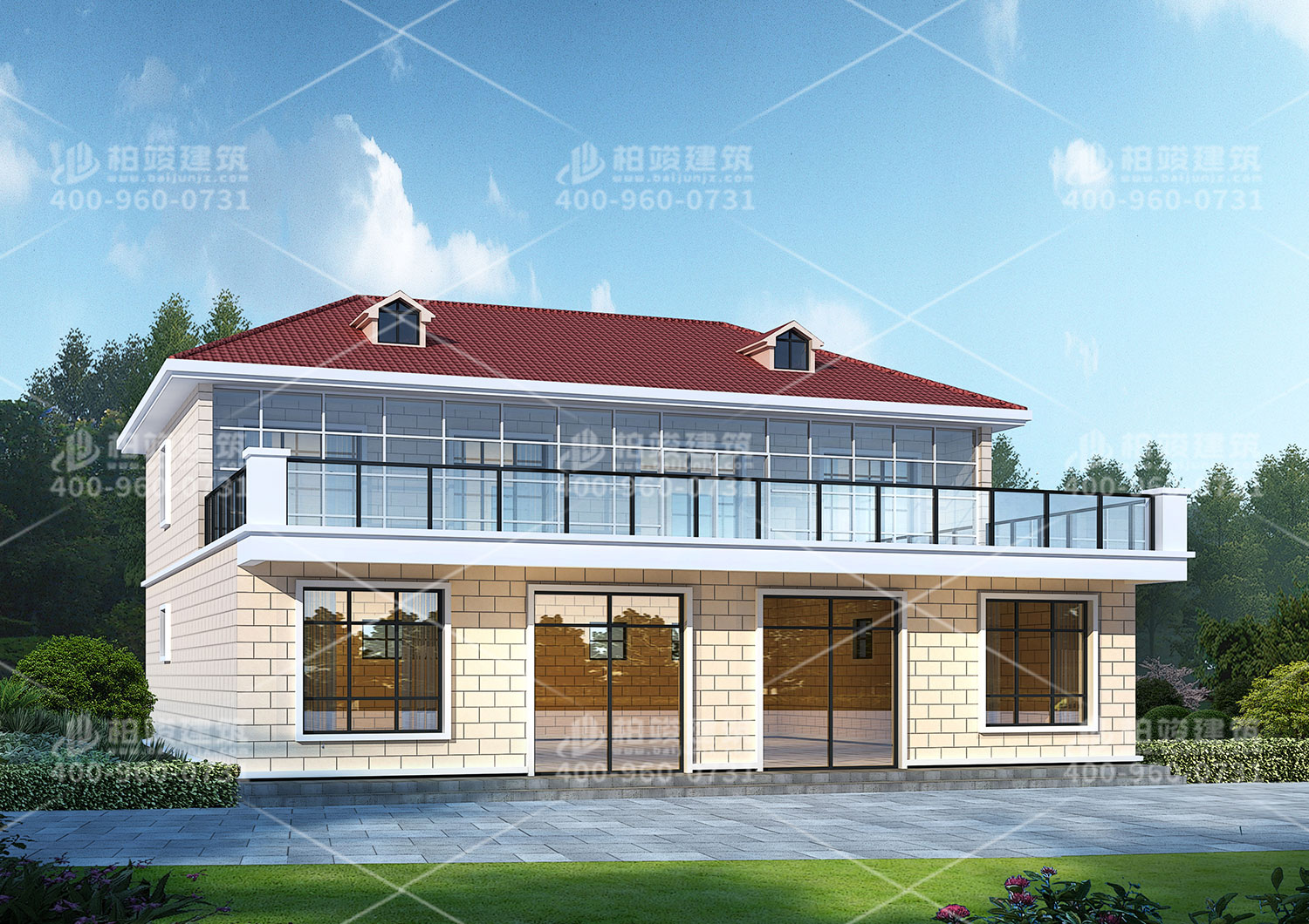 農村二層實用自建房設計，外觀美麗內部舒服。