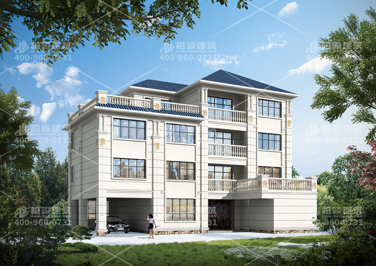 農村L型自建房設計，設計貼心獨家設計圖。