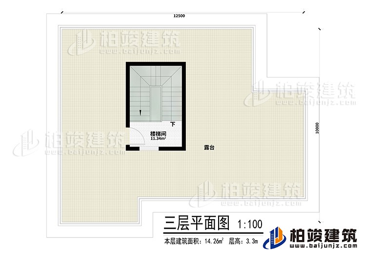 頂樓：樓梯間、露臺(tái)